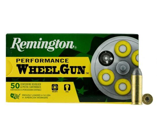 Remington Performance WheelGun 250 gr Lead Round Nose .45 ACP Ammo, 50/box – RPW45C