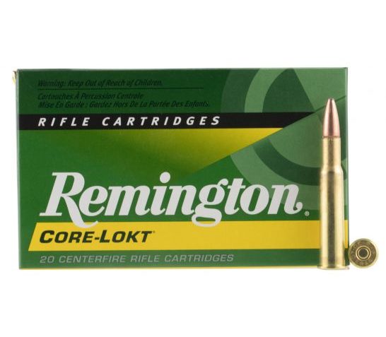 Remington Core-Lokt 180 gr Pointed Soft Point .30-40 Krag Ammo, 20/box – R30402