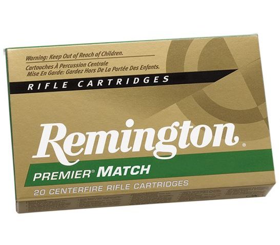 Remington Premier Match 115 gr Sierra MatchKing Boat Tail Hollow Point 6.8mm SPC Ammo, 20/box – RM68R1