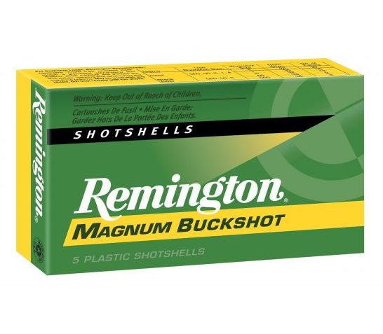 Remington Express Magnum 3.5" 12 Gauge Ammo 00 Buck, 5/box – 1235B00
