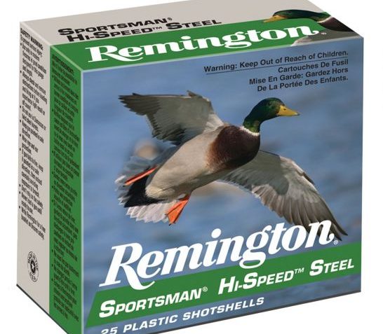 Remington Sportsman, Hi-Speed Steel 3.5" 12 Gauge Ammo 2, 25/box – SSTHV12352