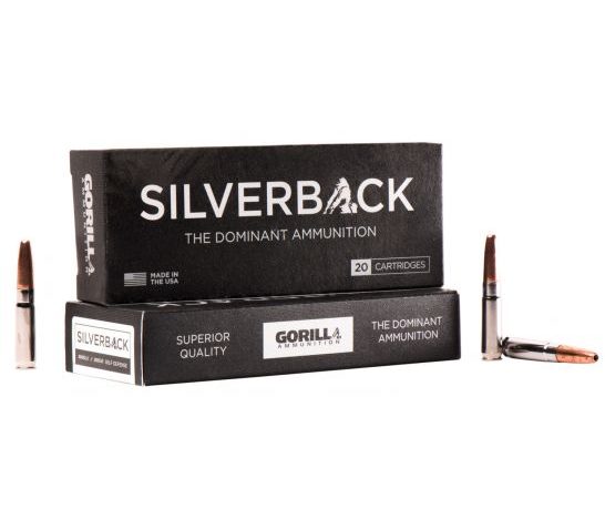 Gorilla Ammunition Silverback 205 gr Solid Copper Hollow Point .300 Blackout Ammo, 20/box – SB300205SD