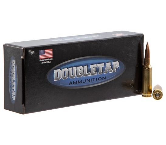 DoubleTap Ammunition DT Longrange 90 gr Sierra MatchKing .224 Valkyrie Ammo, 20/box – 224V90