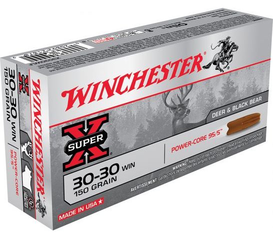 Winchester Ammunition Super-X 150 gr Power-Core .30-30 Win Ammo, 20/box – X3030WLF