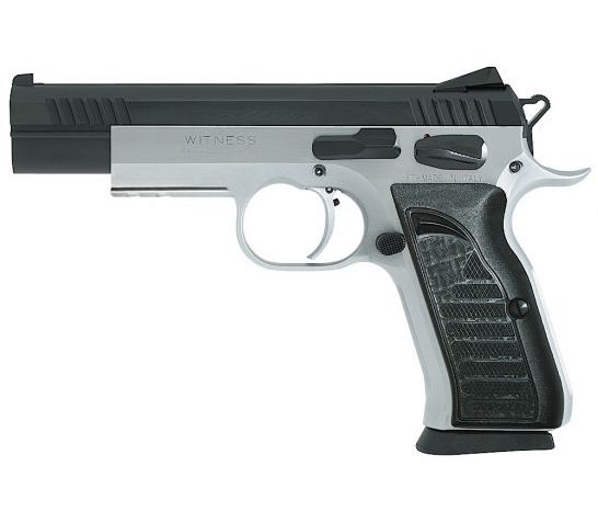 EAA Corp Tanfoglio Witness Elite Match 10mm Pistol, Stainless – 600650