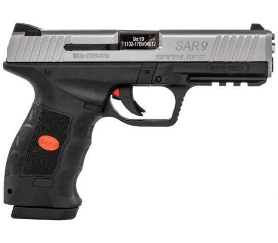 SAR USA SAR9 9mm Pistol, Blk – SAR9ST