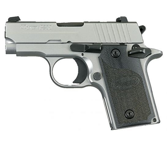 Sig Sauer P238 HD Micro-Compact California Compliant .380 ACP Semi-Automatic Pistol, Stainless – 238-380-HD-CA