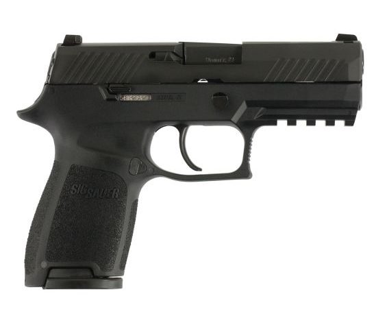 Sig Sauer P320 Nitron Compact 9mm Semi-Automatic Pistol, Blk – 320C-9-B-10