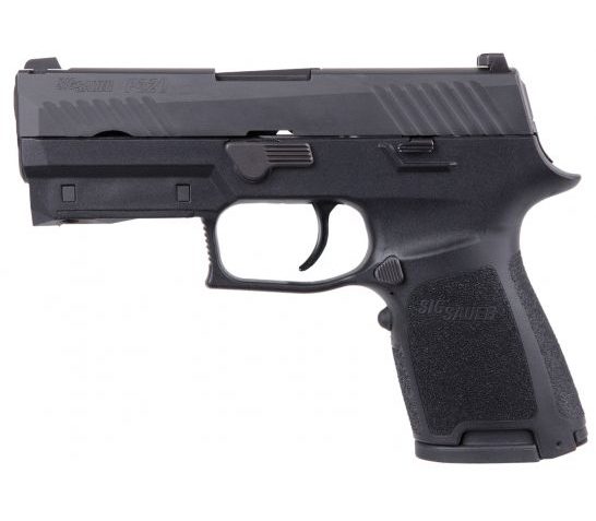 Sig Sauer P320 Lima Compact 9mm Semi-Automatic Pistol w/ LIMA320 Green Laser Grip, Stainless – 320C-9-BSS-LIMA-G