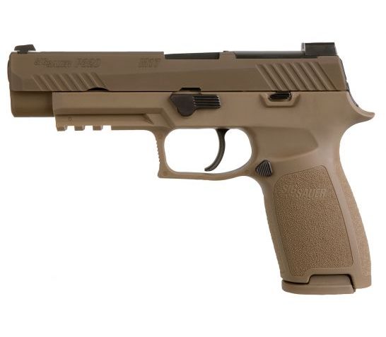 Sig Sauer P320-M17 9mm Semi-Automatic Pistol, Coyote PVD – 320F-9-M17-10