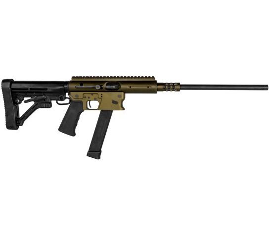 TNW Firearms Aero Survival 9mm Semi-Automatic Rifle, Hardcoat Anodized OD Green – ASRX-XPKG-0009-BKOD