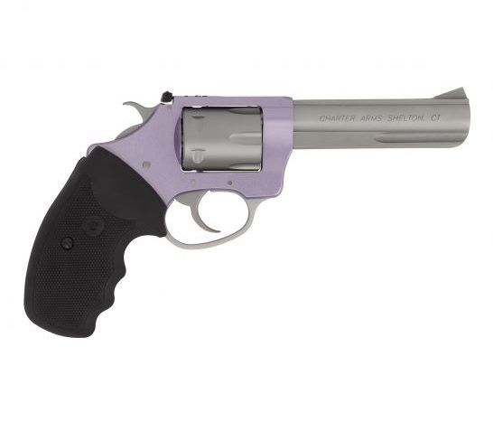 Charter Arms Pathfinder Lite .22lr Revolver, Lavender/Stainless – 52242