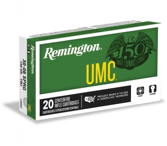 Remington UMC 260 gr FMJ .450 Ammo – L450BM1