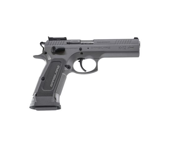 SAR USA K-12 Sport 9mm Pistol, Stainless Steel – K12STSP