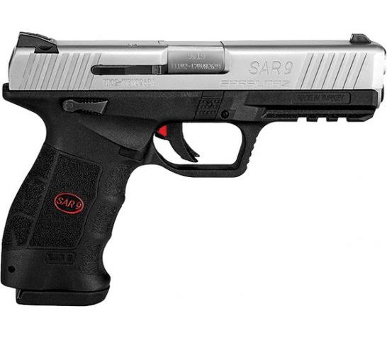 SAR USA SAR9 9mm Pistol, Blk – SAR9ST10