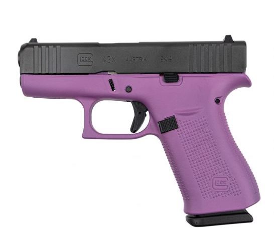 Glock 43X 3.41" 9mm Pistol, Purple – PX4350204WPFO