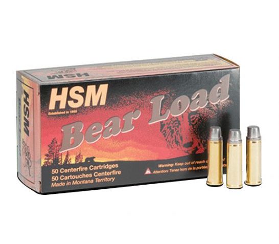 HSM 45 Colt 325gr LFN-GC Bear Load Ammunition 50rds – HSM45C-7-N