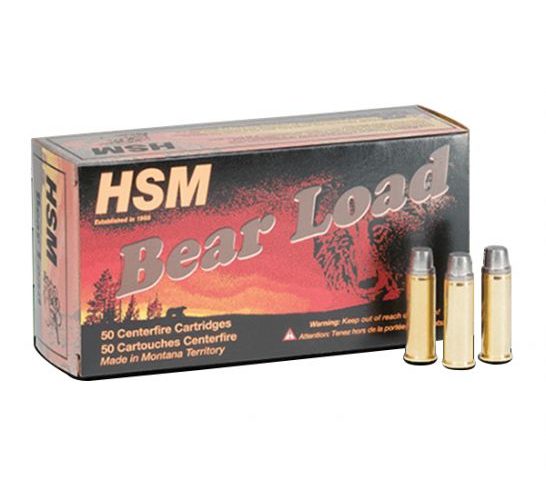 HSM 454 Casull 325gr LFN-GC Bear Load Ammunition 50rds – HSM-454C-4-N