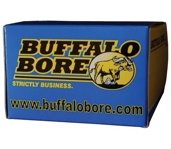 Buffalo Bore 45-70 Mag +P 350 grain Barnes TSX Flat Nose Lead-Free Rifle Ammo, 20/Box – 8G/20