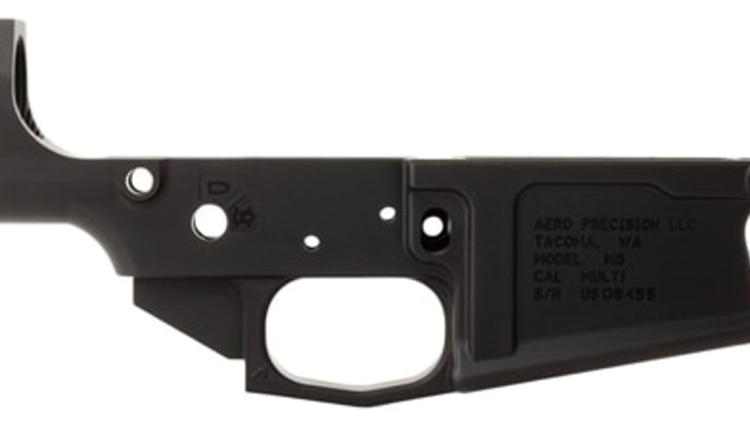Aero Precision AR-10 M5 308 Stripped Lower Receiver, Black