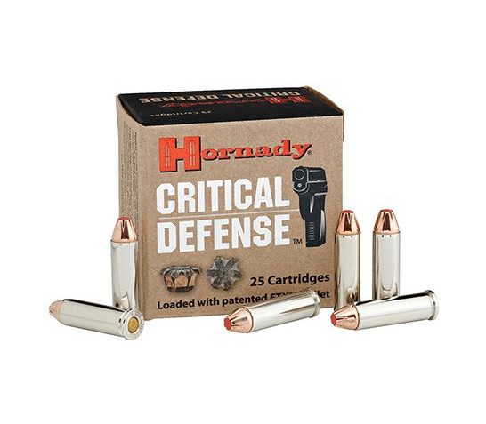 Hornady 32 H&R Magnum 80gr FTX Critical Defense Ammunition 25rds – 90060