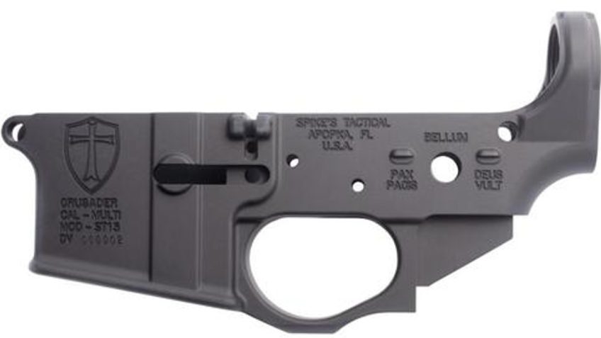 Spikes Tactical Crusader AR-15 Lower Receiver, Multi-Caliber