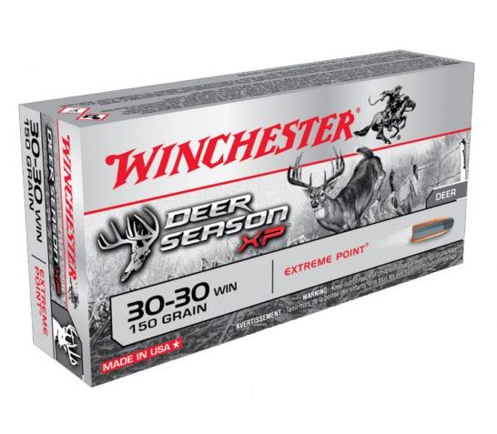 Winchester 30-30 150gr Deer Season XP Ammunition, 20 Round Box – X3030DS