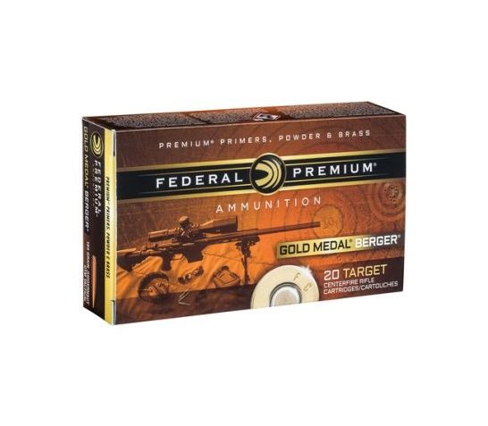 Federal Gold Medal Berger 6.5 Grendel 130gr Hybrid OTM Rifle Ammunition, 20rds – GM65GDLBH130