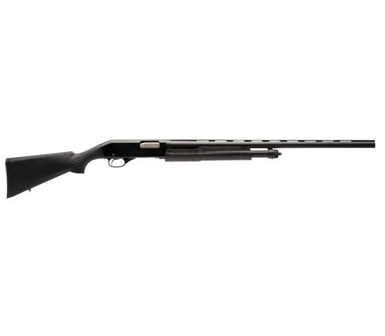 Savage Arms Stevens 320 Field Grade 20 Gauge Pump-Action Shotgun, Matte Black – 22436