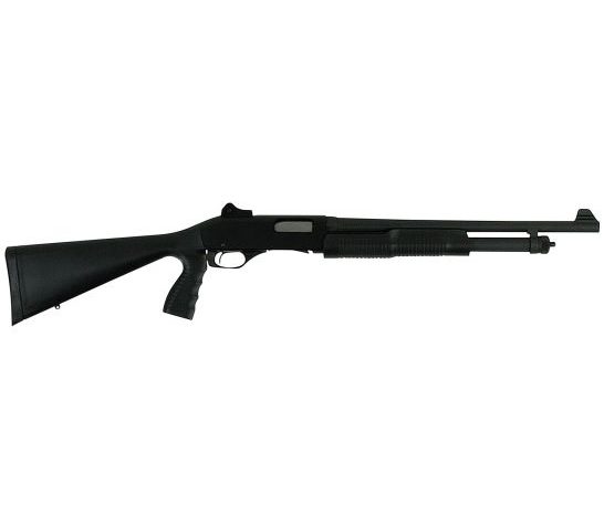 Savage Arms Stevens 320 Security GRS with Pistol Grip 20 Gauge Pump-Action Shotgun, Matte Black – 22439