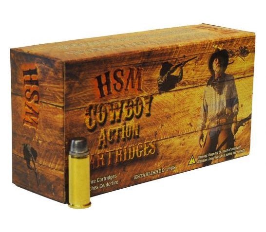 HSM 38-55 Winchester 240gr RNFP Ammunition New Manufactured Cowboy Action 20rds – HSM-38-55-1-N