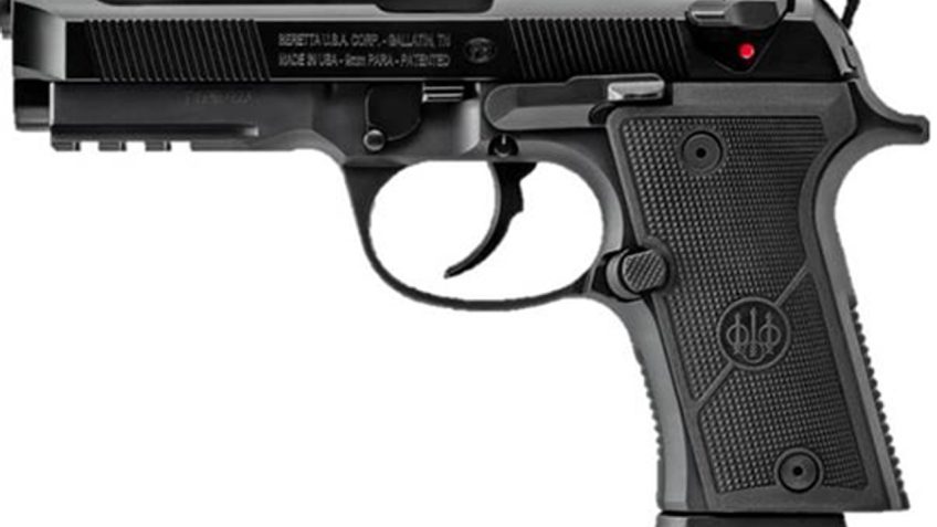 Beretta 92X RDO FR Compact 9mm, 4.3" Barrel, Decocker, Black, 15rd
