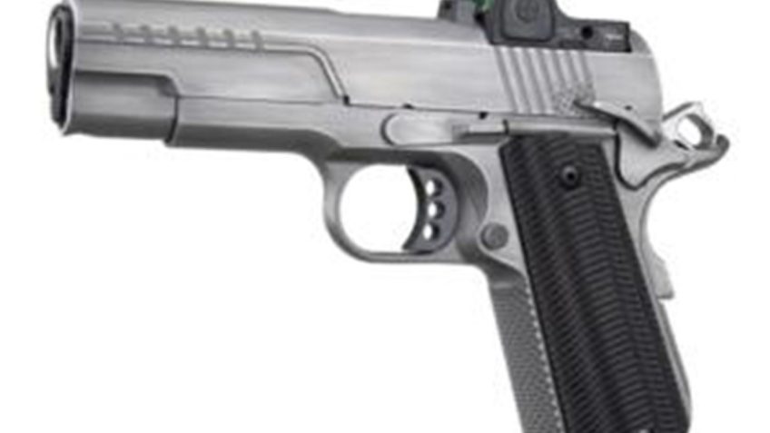 Ed Brown FX2 .45 ACP, 4.25" Barrel, Trijicon RMR, G10 Grips, Stainless Steel, 7rd