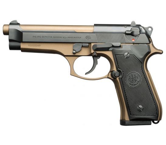 Beretta 92FS 9mm 4.9" Pistol, Burnt Bronze – JS92F340M
