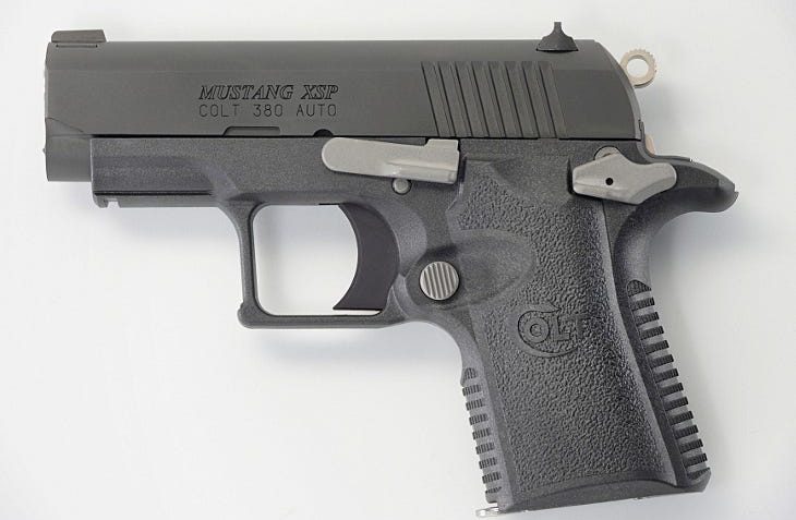 Colt Firearms O6790 MUSTANG XSP 380 6R POLY