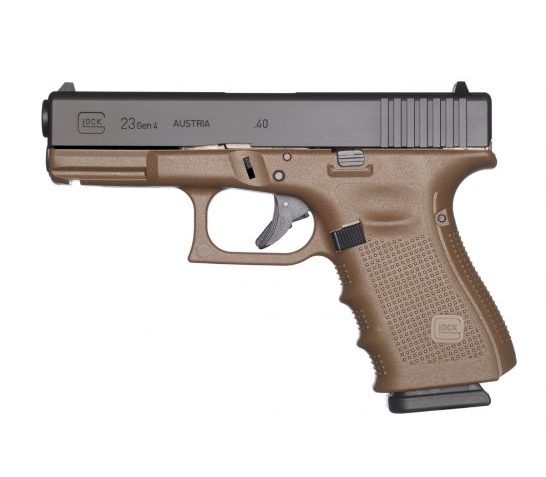 Glock 23 Gen 4 .40 S&W Pistol, Flat Dark Earth – PG2350203D