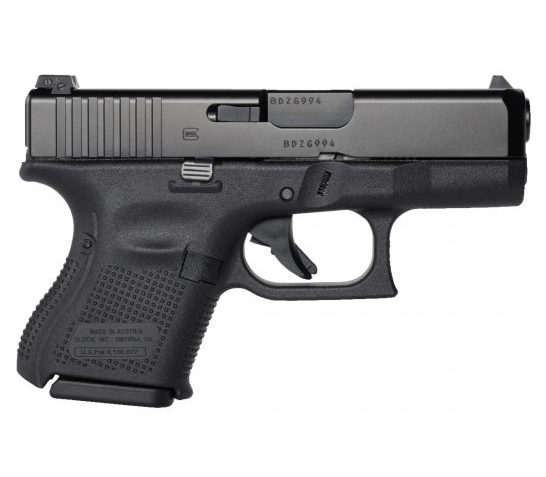 Glock 26 Gen 5 9mm Pistol, Black with Ameriglo Night Sights – UA2650301AB