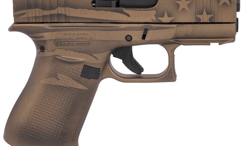 Glock 43X MOS Coyote Battleworn 9mm 3.41" Barrel 10-Rounds