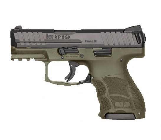 HK VP9SK 9mm Subcompact Pistol, OD Green – 81000097