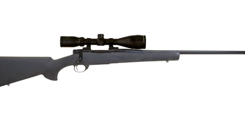 Howa 1500, Bolt Action Rifle, 300 Winchester Magnum, 24" Threaded Barrel, Black Hogue Gamepro Stock, Right Hand, 3.5-10×44 Scope Included, 4rd Mag, Manual Safety