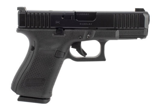 Glock G23 Gen5 Compact MOS 40 S&W 4.02in Black nDLC Pistol – 13+1 Rounds