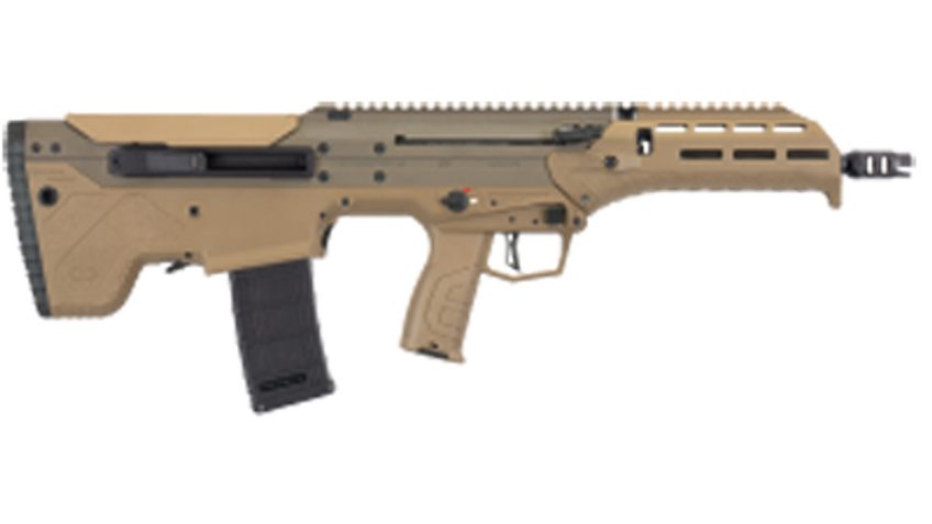 Desert Tech MDRX Bullpup Rifle, 5.56mm/223, 16" Barrel, Flat Dark Earth Color. Polymer Stock, Side Eject Version, 30Rd Mag