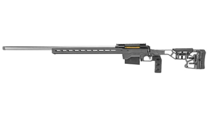 Savage 110 Elite Precision, 6.5 Creedmoor, 26" Matte Stainless Barrel, Gray MDT ACC Chassis with ARCA Rail, AccuTrigger, AICS Magazine, 10Rd, Left Hand