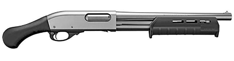 Remington 870 Tac-14 Marine Silver / Black 12 GA 14" Barrel 3"-Chamber 4-Rounds