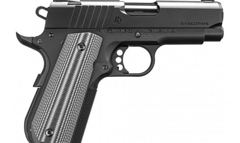 Remington Arms Firearms 1911 R1 Ultralight Executive 45 ACP 3.50" Barrel 7 Rounds Gray G10 Grips