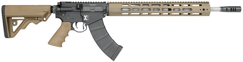 Rock River Arms LAR-47 X-Series Black/ FDE 7.62×39 18 inch 30Rd