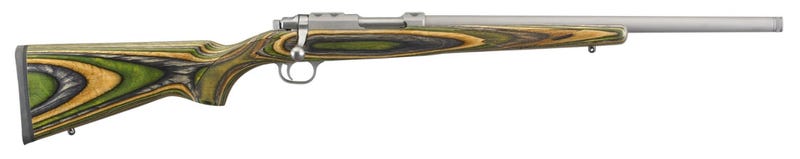Ruger 77/17 .17 Hornet 18.50" 6 Rounds Green Mountain Matte Stainless