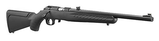 Ruger American Compact 17HMR BL/SY 18-inch
