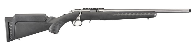 Ruger American Black .22 Mag 18-Inch 9 Rd Stainless