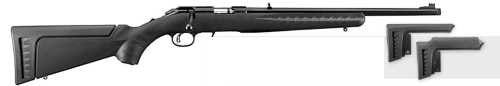 Ruger American Rimfire Black 17 HMR 18-inch 9Rd